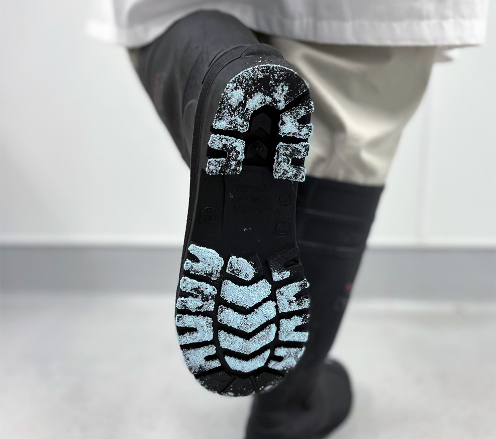 bottom of workers boot