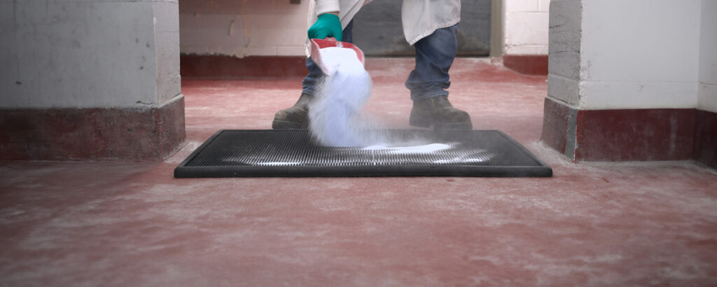 ProvaStep product being used on floor